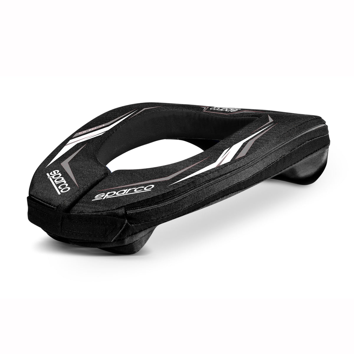Sparco K-Ring nakkekrave, Sort og hvid