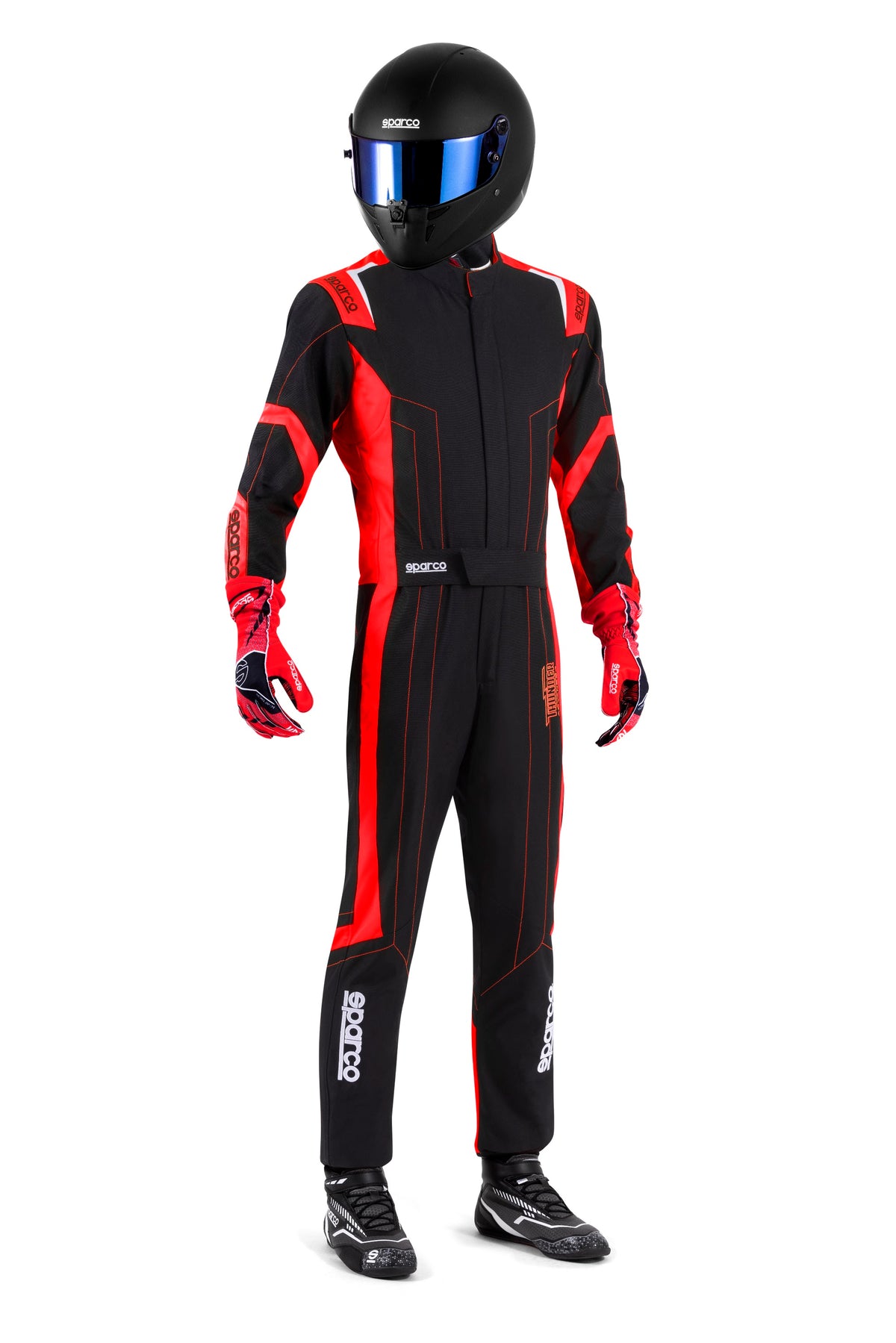 Sparco Thunder Advanced, Sort og rød
