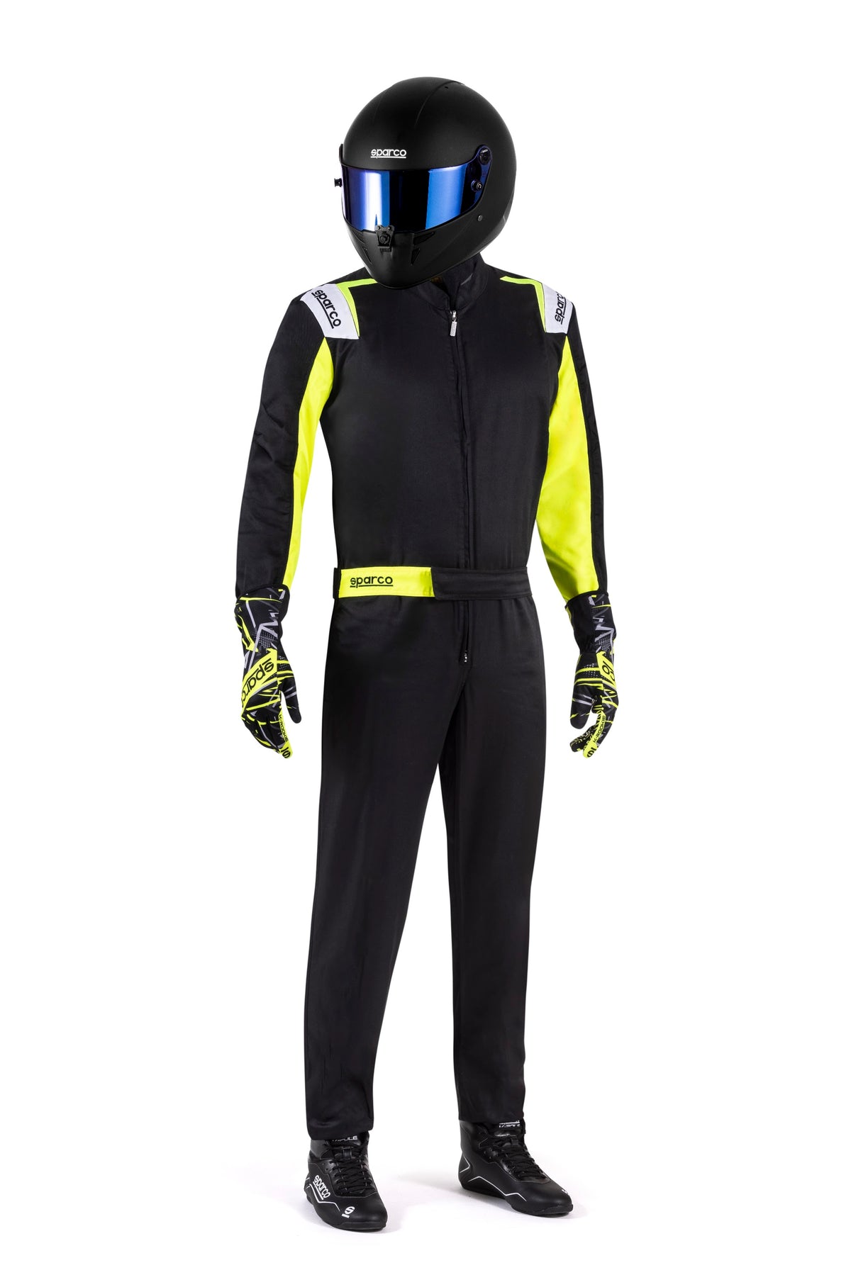 Sparco Rookie, Sort og gul fluo