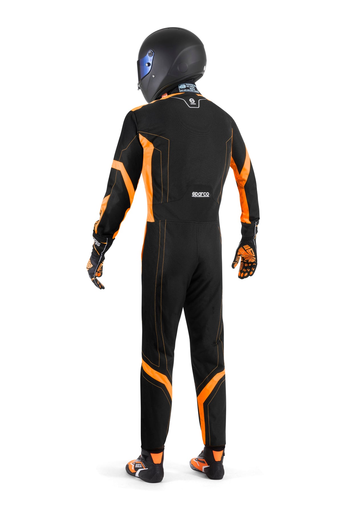Sparco Thunder Advanced, Sort og orange