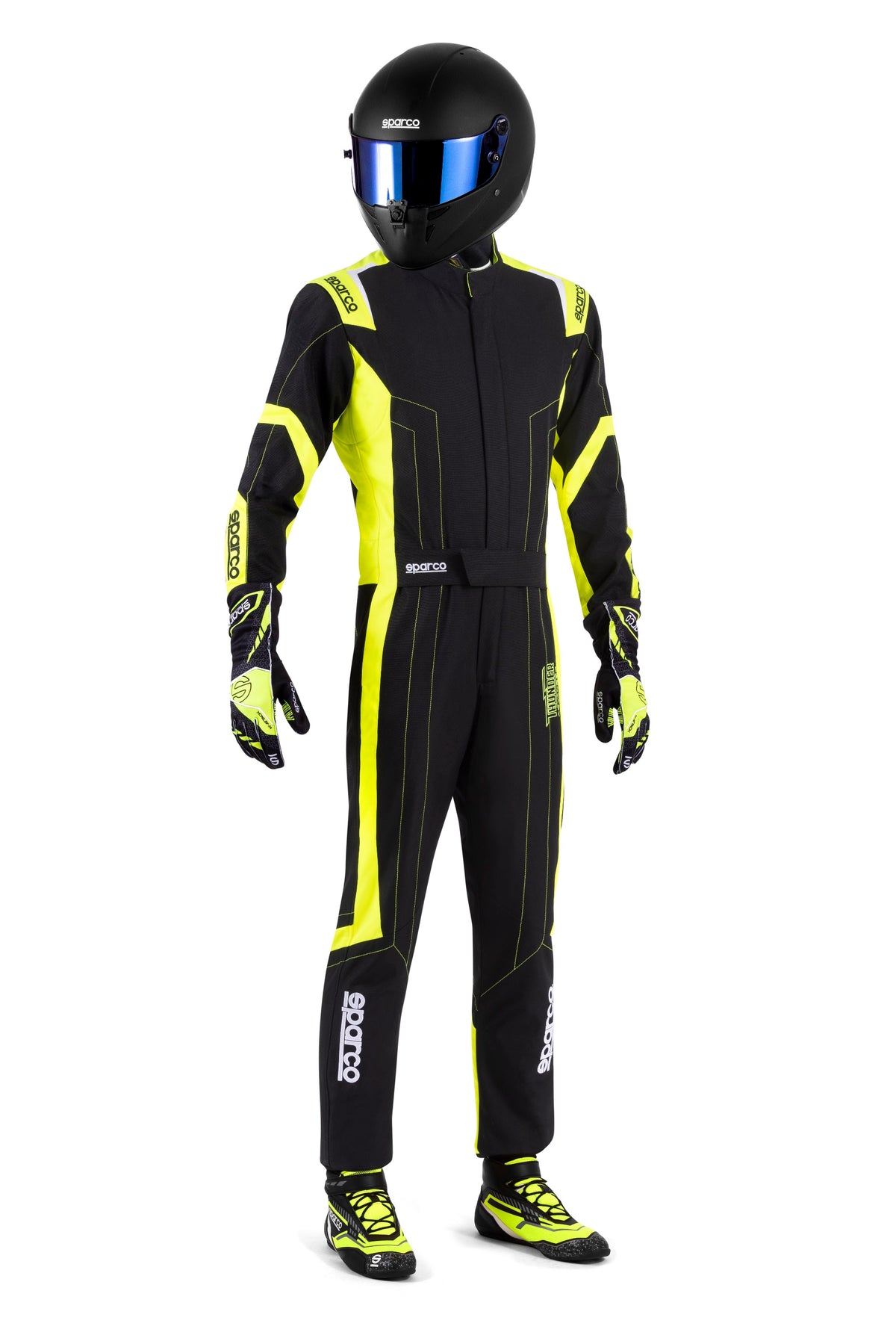 Sparco Thunder Advanced, Sort og gul fluo