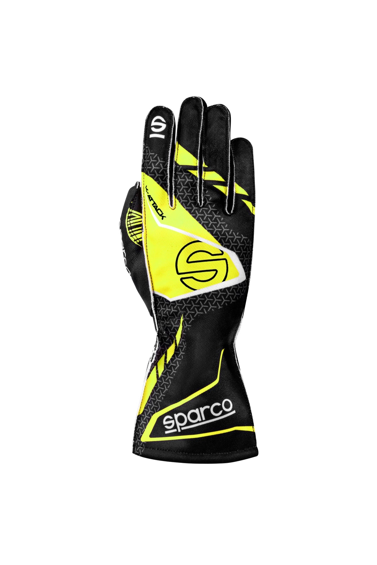 Sparco K-Attack, Sort og gul fluo