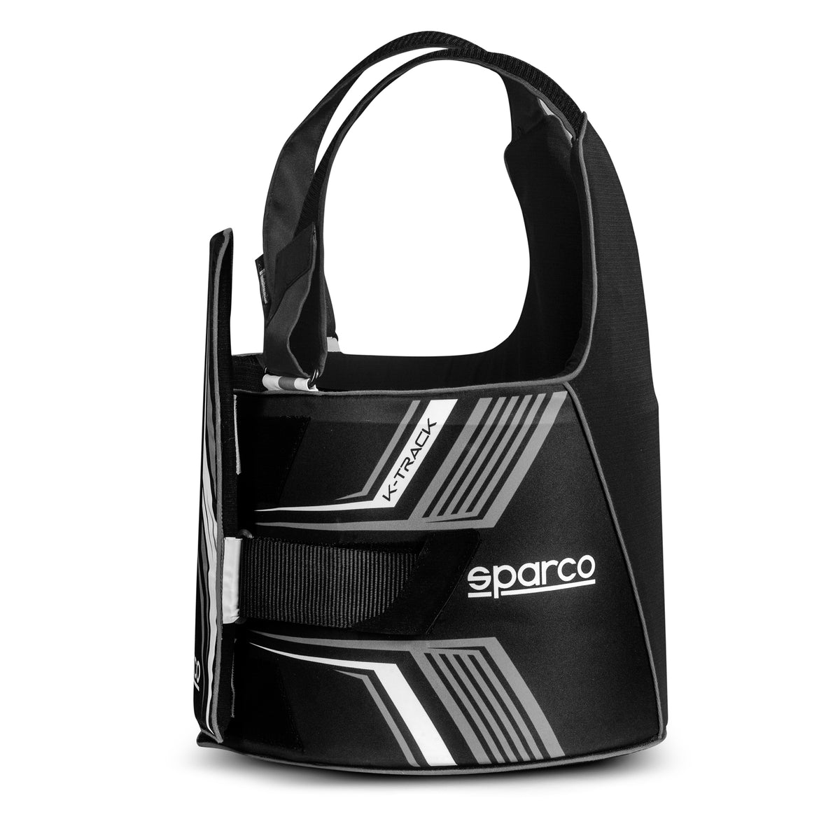 Sparco K-Track ribbensbeskytter, Sort og hvid