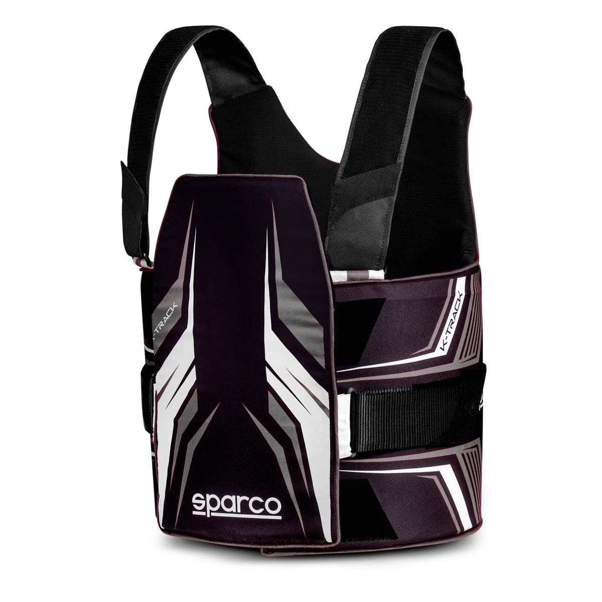 Sparco K-Track ribbensbeskytter, Sort og hvid