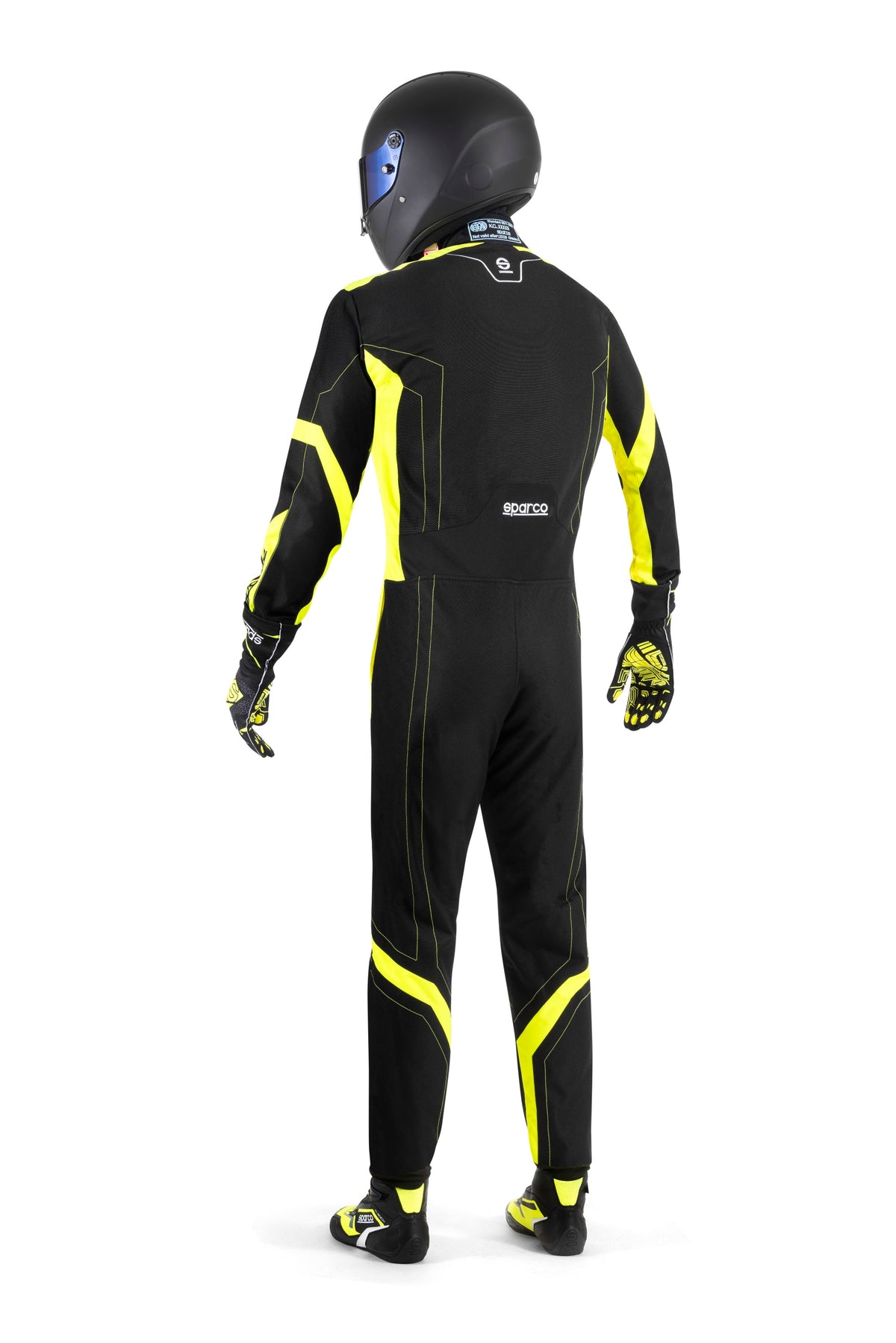 Sparco Thunder Advanced, Sort og gul fluo