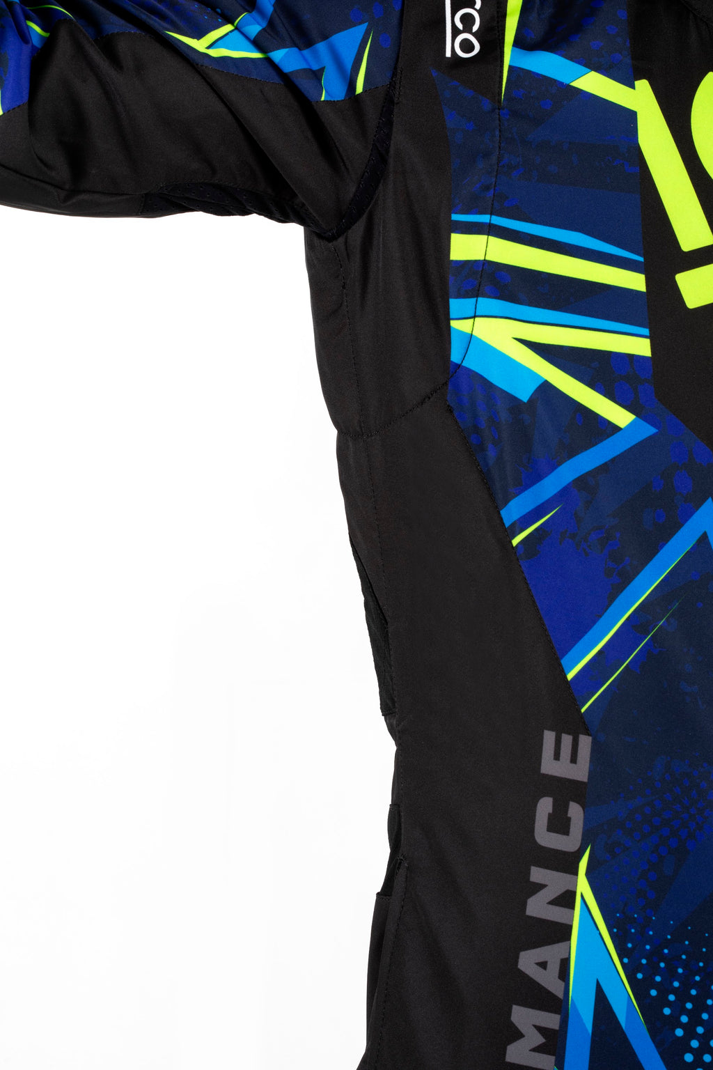 Sparco Prime K Advanced, Blå og gul fluo