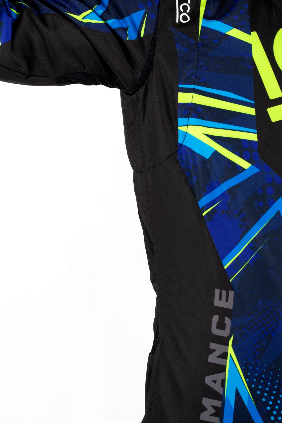 Sparco Prime K Advanced, Blå og gul fluo