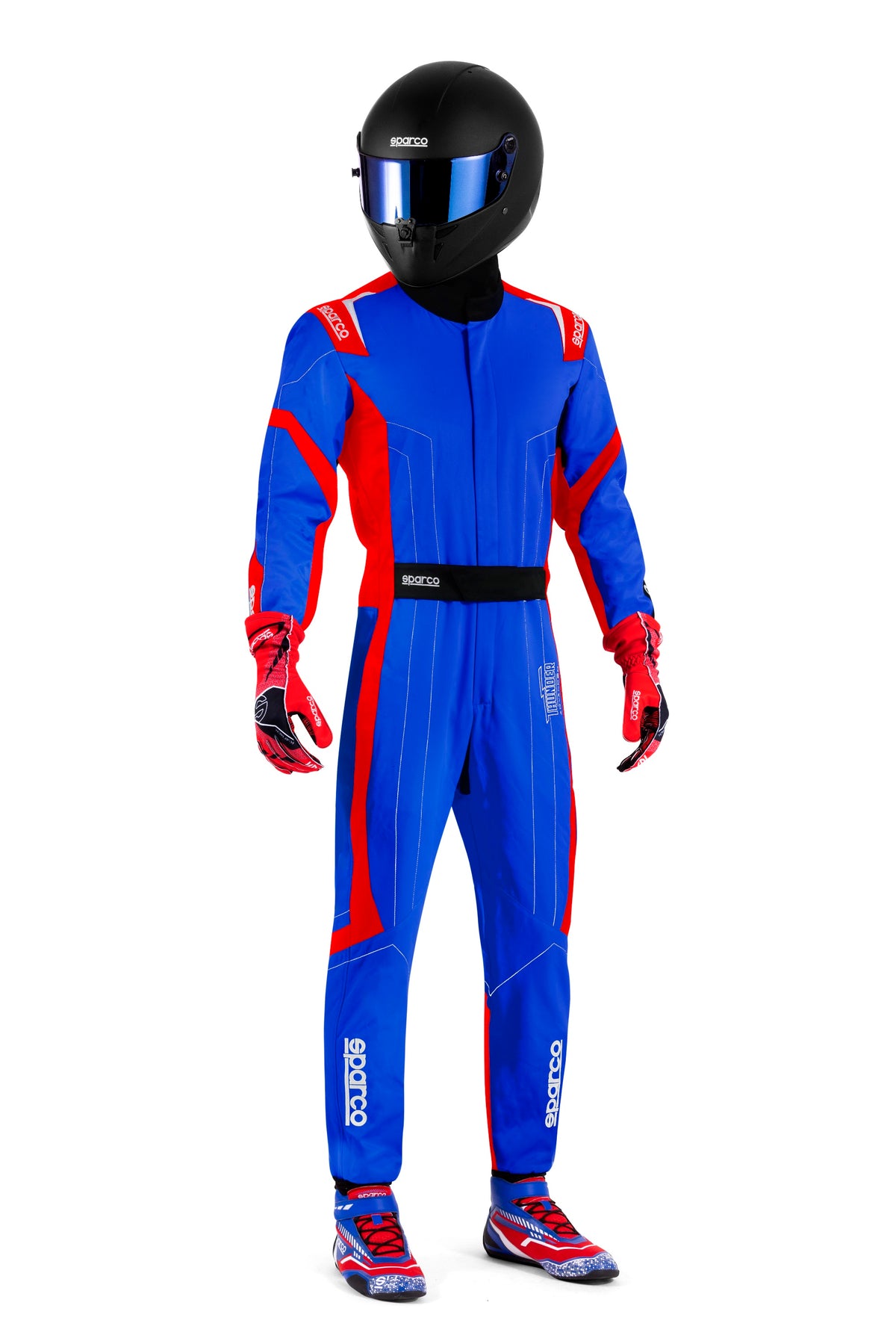 Sparco Thunder Advanced, Blå og rød
