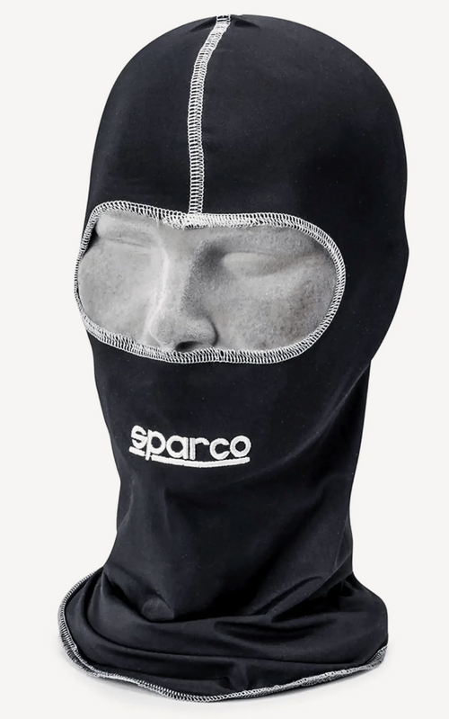 Sparco hjelmhue med kontrastsøm, Sort