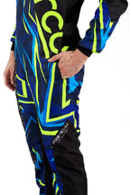 Sparco Prime K Advanced, Blå og gul fluo