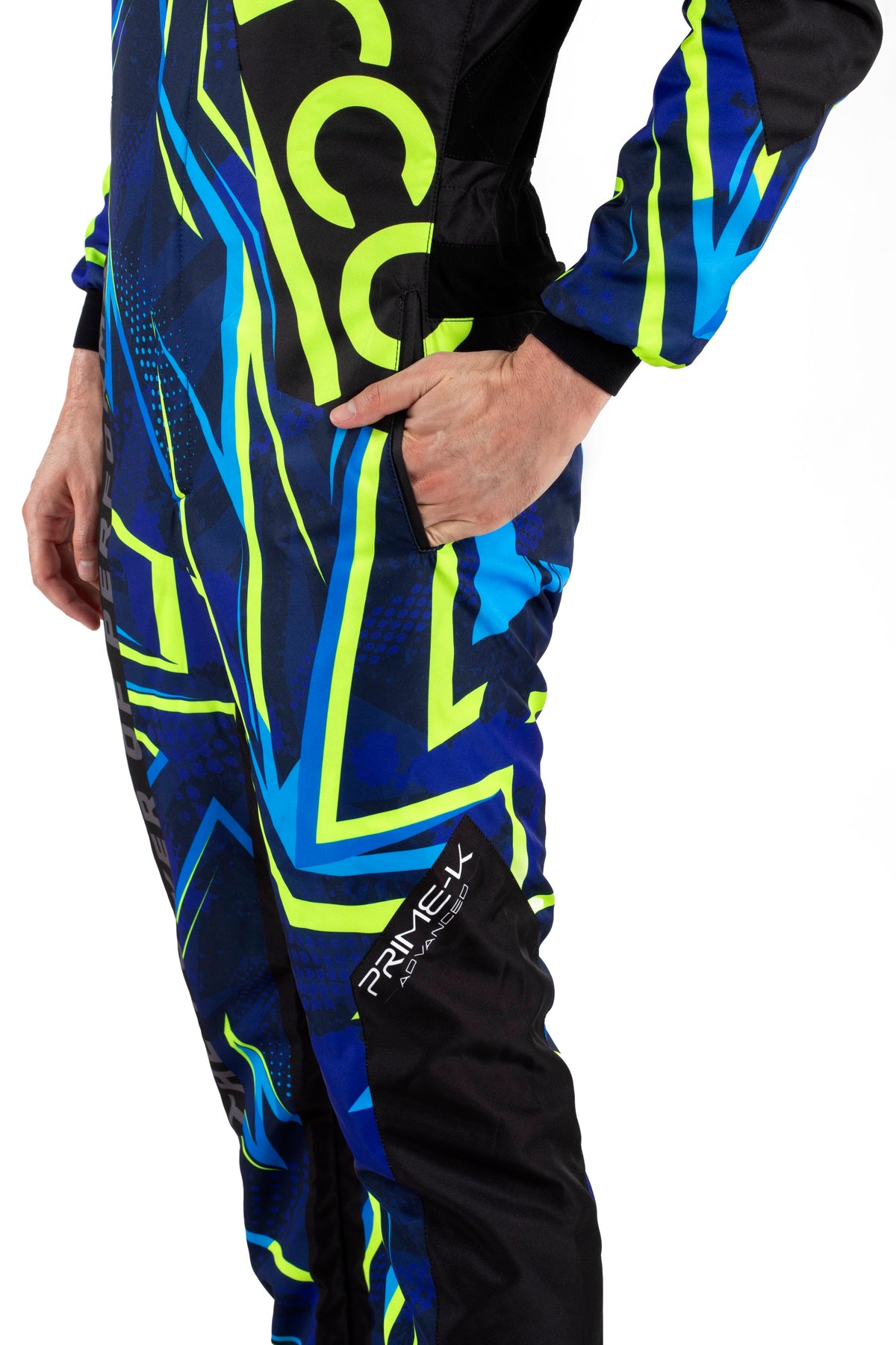 Sparco Prime K Advanced, Blå og gul fluo